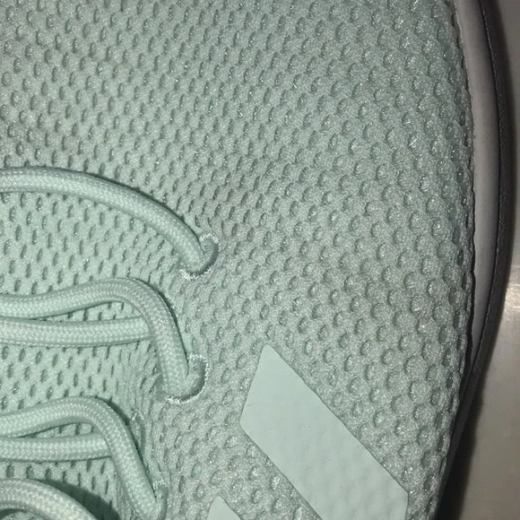adidas Court Adapt Women Casual Athletic Shoes Size 11 Color Mint Green & White - Picture 6 of 7